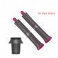 Leafless constant temperature hair dryer for personal hair care and styling; home professional hair style accessories kit (5+1)