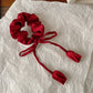 Women Girls Cute Hair Bands Korea Preppy Style Hair Ties Elegant Tulip  Scrunchie Ponytail Holder Bow Chouchou Hair Accessories