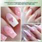 Nailpop Crystal Poly Nail Gel 6 Colors Builder Gel For Nails Extension Quick Easy Manicure French Nails DIY Art UV/LED Cure 1pc