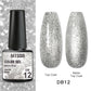 Mtssii 6ML Reflective Gel Nail Polish Shiny 14 Colors Semi-permanent UV Gel varnish Hybrid Nail Polish for Nail Art Manicure