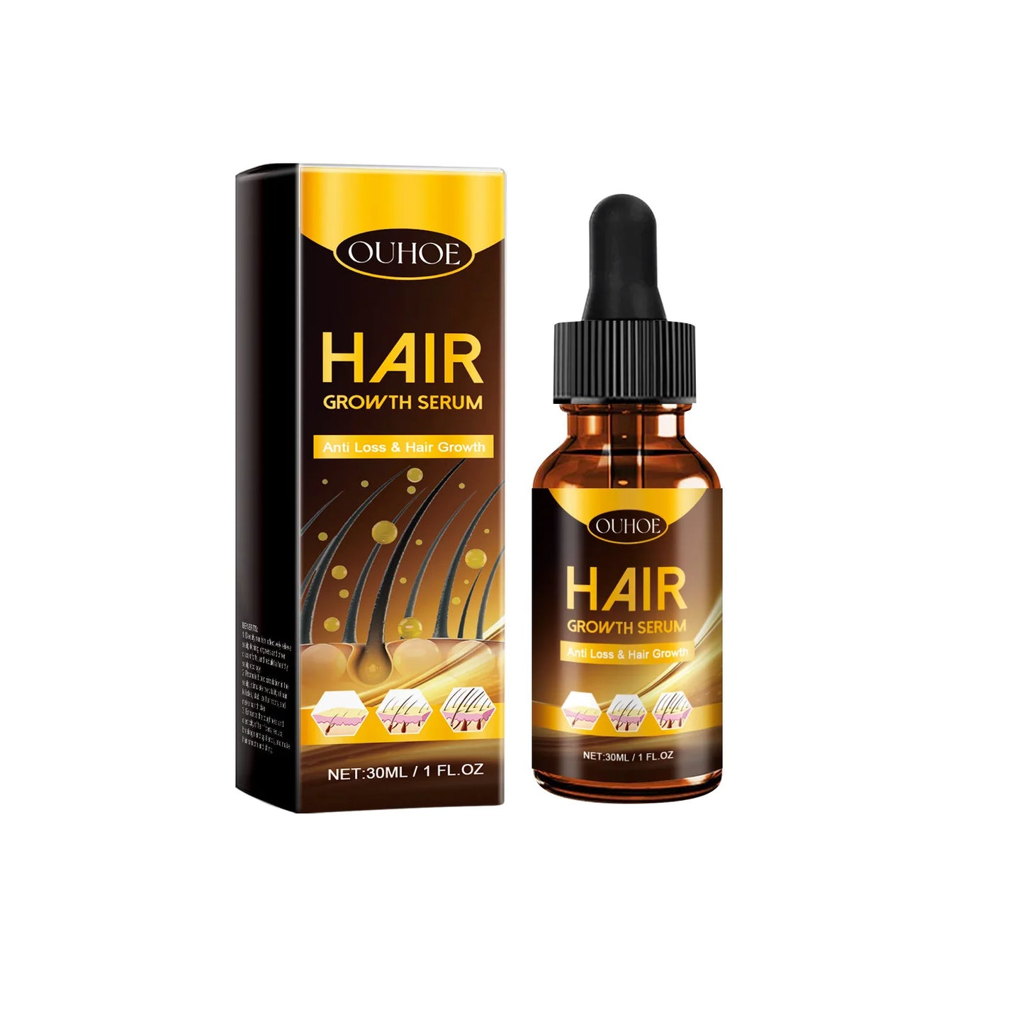 Hair Follicle Essence Deep Repair Damage Nourishing Growth Smoothing Oil Promote Regeneration Hydrate Fixing Dense Hair Products