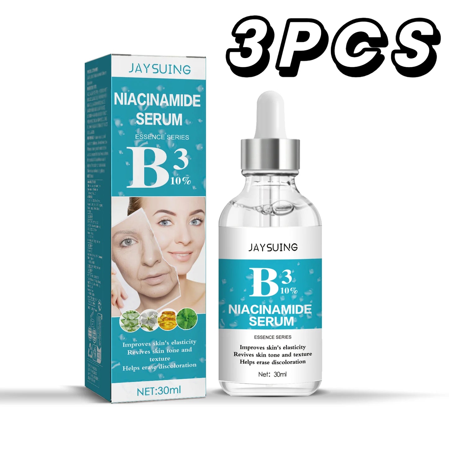 Nicotinamide Anti Wrinkle Serum Collagen Lifting Firming Fine Lines Repair Face Essence Smooth Facial Skin Care Anti-Aging Serum