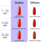 GELLEN Nail Gel Top Coat 18ML Large Bottle Ultra Gloss Superior Shiny Nails Polish Finish Long Lasting Glossy Manicure Art DIY