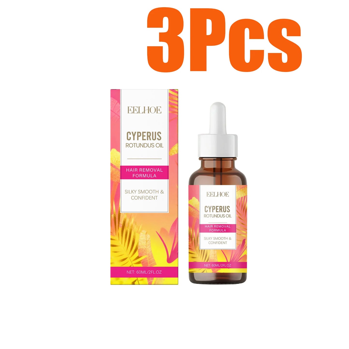 Cyperus Rotundus Oil Body Post Hair Removal Soothing Oil Hair Growth Inhibitor Depilatory After Epilation Care for Smooth Skin