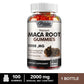Maca Root Gummies - Enhances Energy, Endurance, Muscle Mass, Hormone Balance