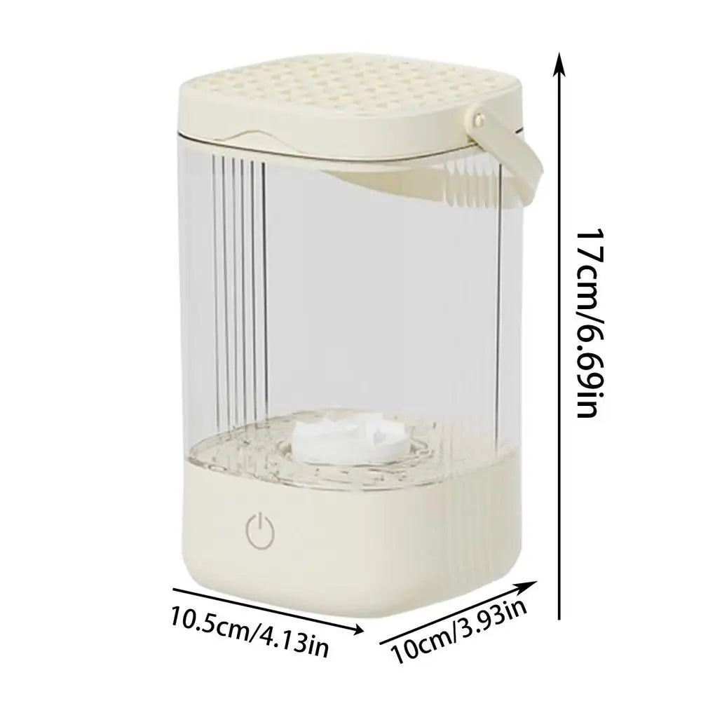 Makeup Brush Cleaner Machine USB Brush Quick Drying Cleaning Storage IP65 Waterproof 7000 Rpm Makeup Cleaner For Brushes Cleaner
