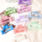 7 Pcs Big Hair Claw Clips 3.4" Non-slip Big Square Matte for Women Girls, Strong Hold Banana Clips for Thick Thin Hair