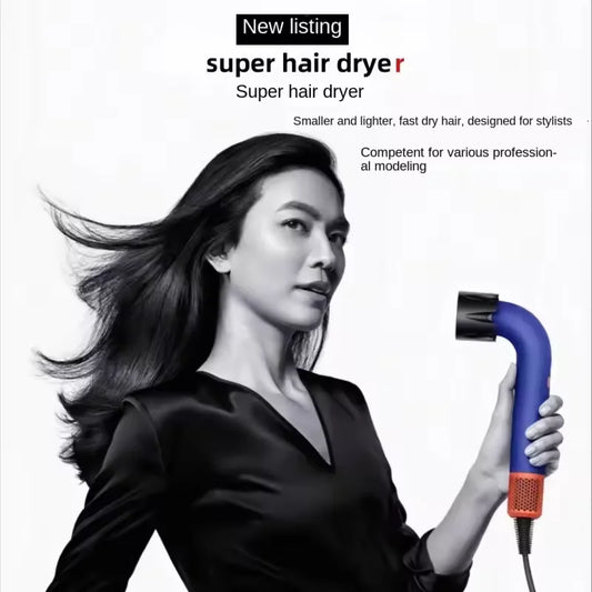 200 Million Anion Blow Dryer Professinal Leafless Hair Dryer Negative Lon Hair Care Quick Home Powerful Hairdryer Constant HD18