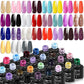 Nail Polish Kit Acrylic Nail Kit Poly Nail Gel Set With Nail Lamp Nails Extension Glitter Gel UV Building Gel Manicure Tools Set