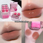 GEGE BEAR Heart-beating Water Gloss Velvet Matte Lip Glaze Combination Two-pack Mirror Matte Headphone Shaped Pendant Lip Glaze