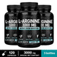 L-Arginine Supplement Boost Endurance -Increase for Energy, Strength,Vascular and Endurance Support During Exercise | Muscle Mas