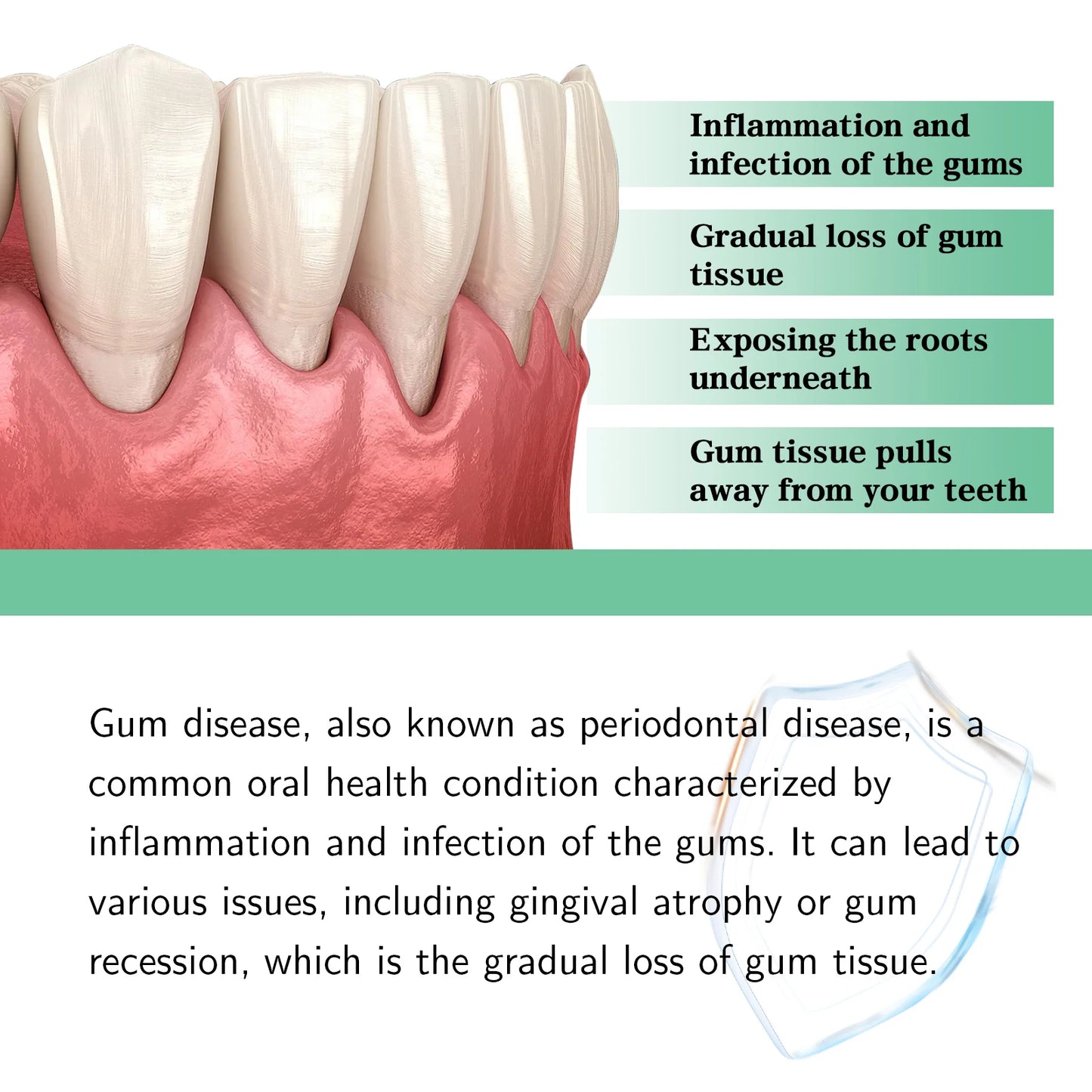 Gingival Repair Drops Quickly Repair of Cavities Caries Teeth Whiten Remove Yellow Plaque Stains Relieve Gums Decay Toothpaste
