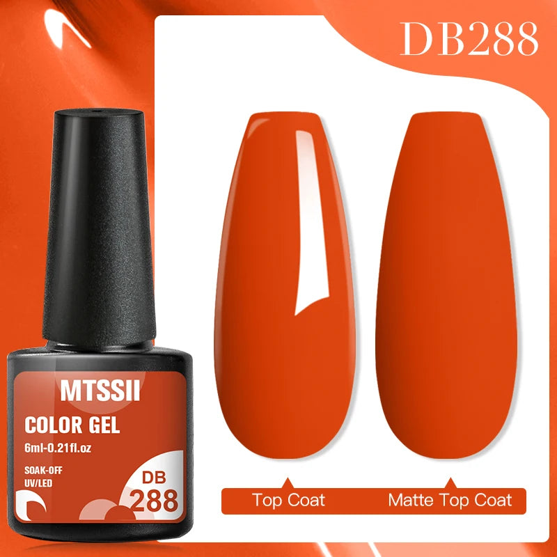 Mtssii 7ML Colorful Reflective Gel Nail Polish Glitter Sparkling Flash Glitter Gel Polish Semi Permanent Varnish Soak Off Nails