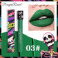 12 Color Halloween Lip Gloss Makeup Black Green Purple Lipstick Christmas Tint Moisturizer Waterproof Matte Lipstick Lip Pigment