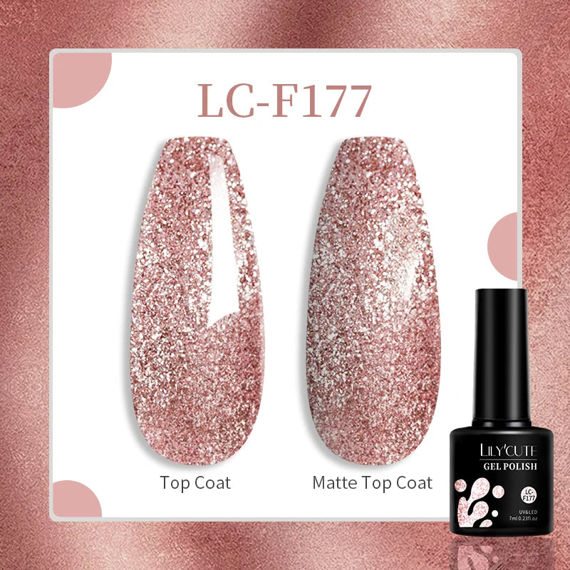 LILYCUTE 7ML Eggshell Gel Nail Polish White Black Material Semi Permanent Autumn Varnish With Any Color Gel Soak Off UV Manicure