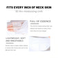 Goat Milk Six Peptides Neck Mask Collagen Firming Necks skincare Mask Beauty Moisturizing Lift Firming Neck Skin Care Mask