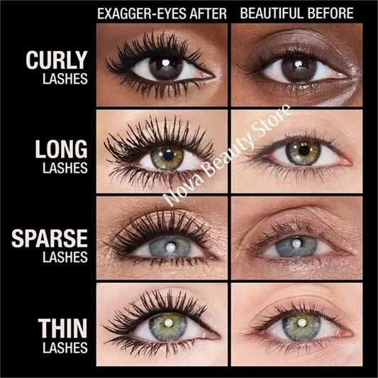 Eyelashes Lengthening Mascara Waterproof Long Lasting Silky Lash Black Eyelashes Extension Make Up Beauty Eye Korean Cosmetic