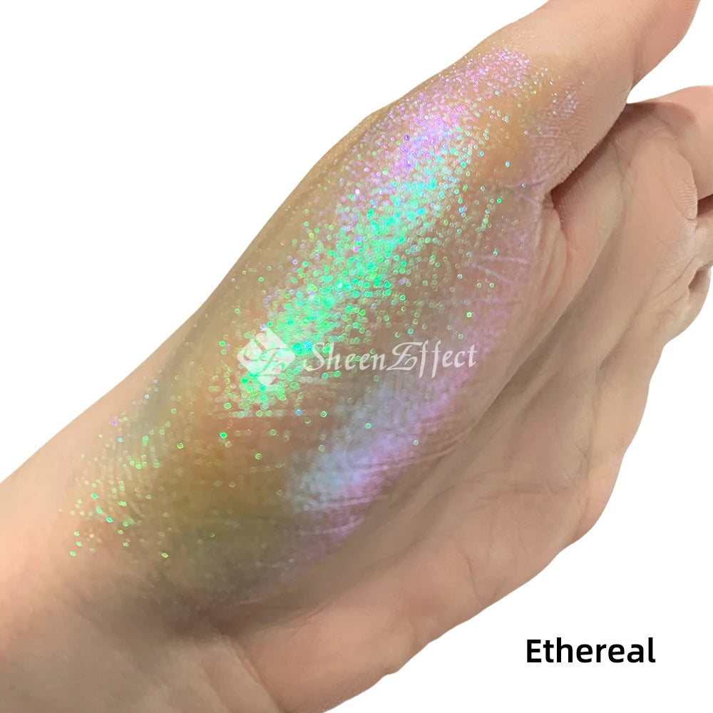Sheeneffect Glitter Body Face Diamond Dry Oil Body Glitter Highlighter Body Shine Glitter Makeup For Face