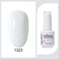 Clou Beaute 15ml Red Black White Green Neon Gel Nail Polish Base Top Coat Velvet Top 400 Colors Semi Permanent Gel Nail Varnish