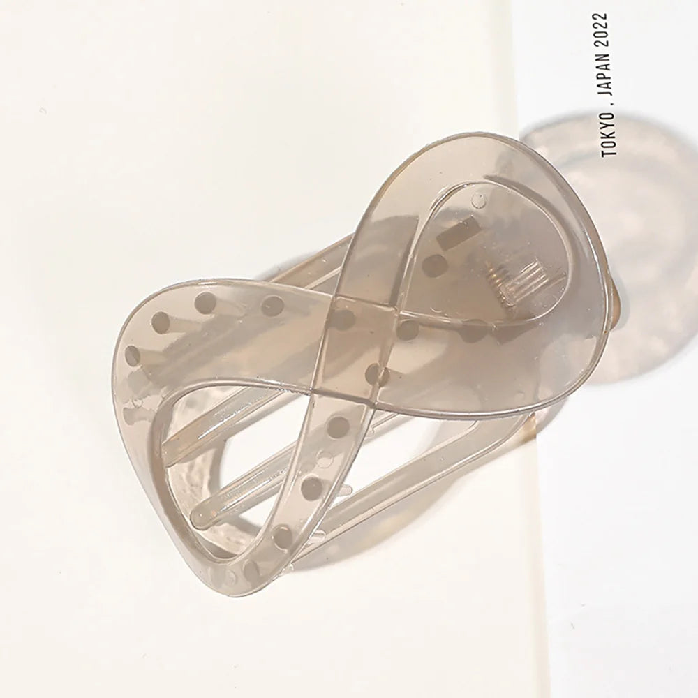Women Large Hair Clamp Hair Clip Seamless Plastic Duckbill Claw for Women Girls Simple Hairpins Styling Tools Hair Accessories