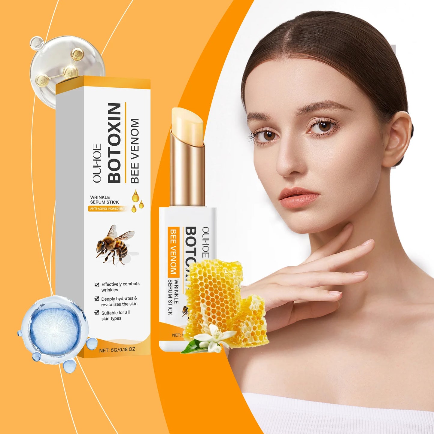 Anti wrinkle eye ointment is used for dark circles, eye bags, and puffiness