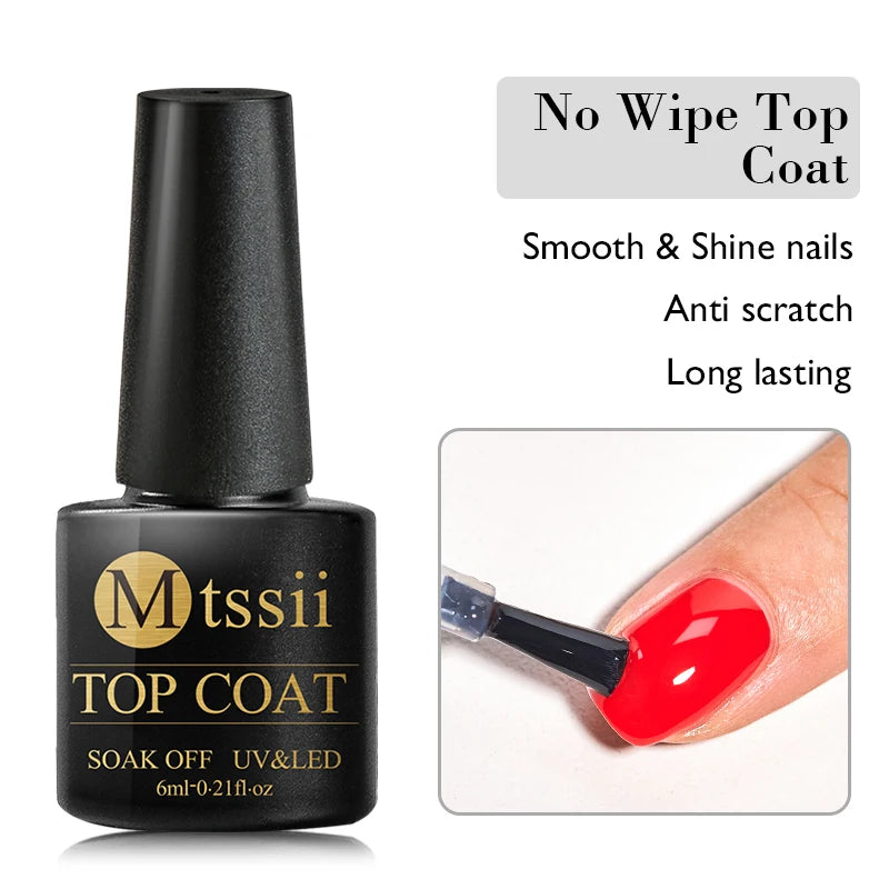 Mtssii 7ml Reflective Glitter Thermal Gel Nail Polish Color Changing Gel Semi-permanent Nail Art Varnishes Soak Off UV LED Gel
