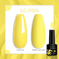 LILYCUTE 7ML Eggshell Gel Nail Polish White Black Material Semi Permanent Autumn Varnish With Any Color Gel Soak Off UV Manicure