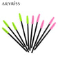 25pcs Silicone Mascara Wands Applicator Disposable Eyelash Brushes Comb Beauty Makeup Brush For Women Eyelash Extension tools