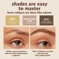 3 In 1 Three-dimensional Eyebrow Powder Waterproof Long-lasting 3D Eyebrow Dyeing Eyebrow Cream Enhancer Cosmetics Women Makeup