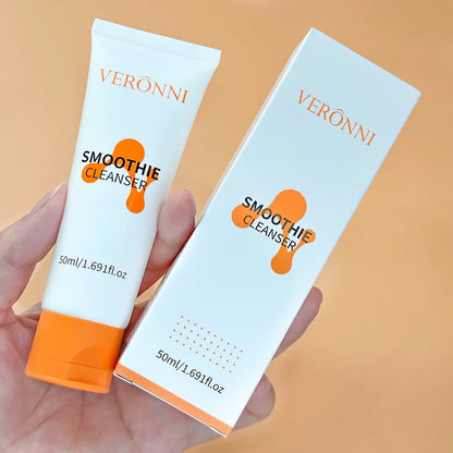 Milk moisturizing cleanser mild non-irritating facial cleanser cleans pores ,moisturizes the face 50g suitable for men and women