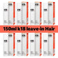 150ml K18 Leave-In Molecular Hair Mask Original Repair Molecular Hair Care Damaged Dry Frizzy 4 Minutes Treatment Moisturize