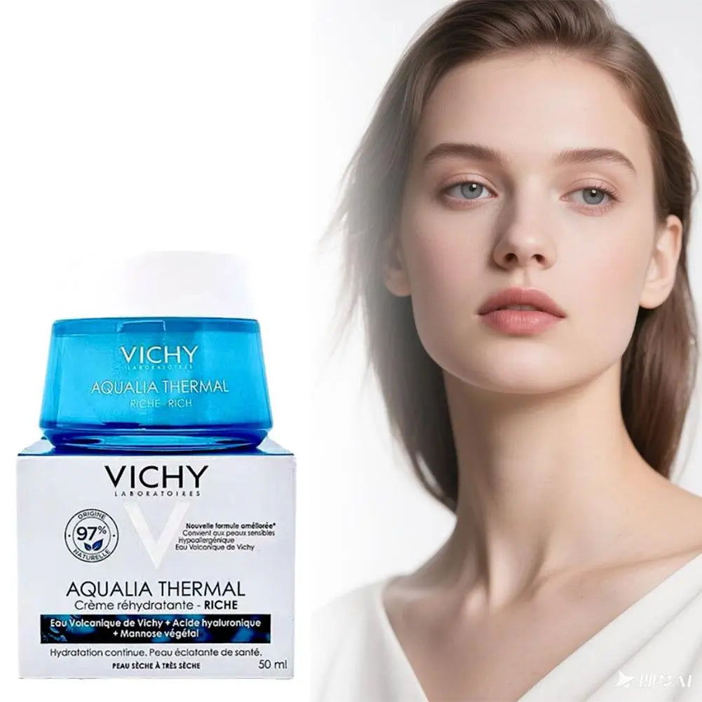 Korean Vichy Mineral Moisturizing Cream Enhance Elasticity Deeply Hydrating Long-Lasting Moisturizing Mild Multi Skin Care Cream