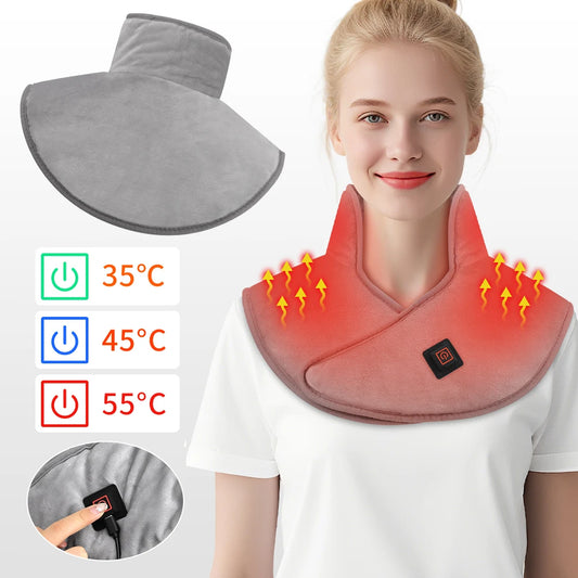 USB Powered Heating Pad for Shoulder Fatigu Relief Constant Temperature Hot Compress Neck and Shoulder Heated Shawl Warmer