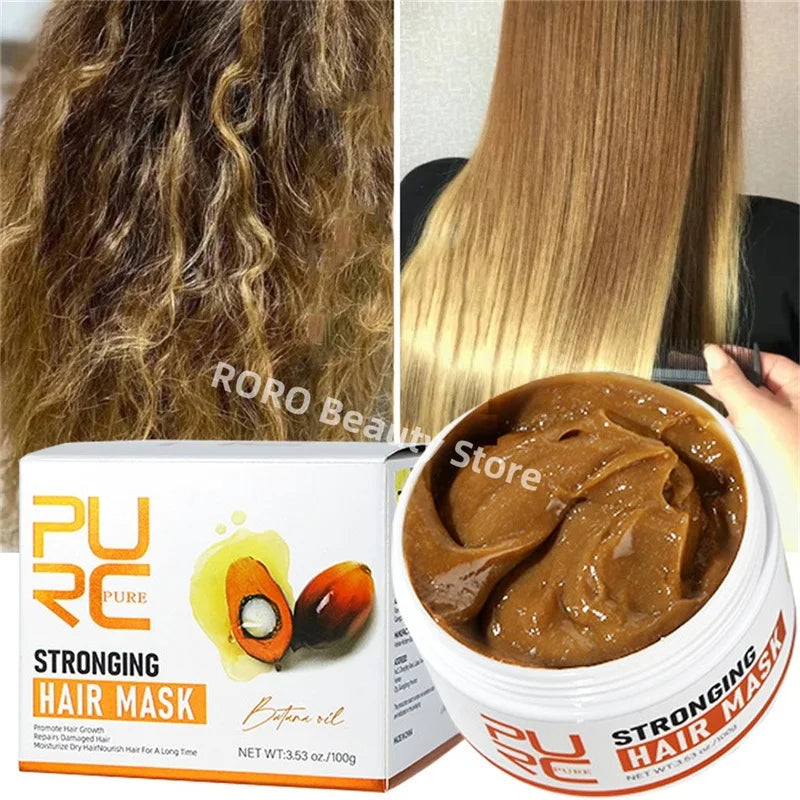 Collagen Keratin Hair Mask Dual Oil Control Moisturizer Conditioner Soft Smooth Frizz Damaged Repair Revitalize Hair Care Beauty