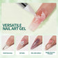 Nailpop Non-Sticky Extending Gel Without TPO/HEMA for Crystal Nail Tips Sculpting and Rhinestone Adhesive Adhesion Durable DIY