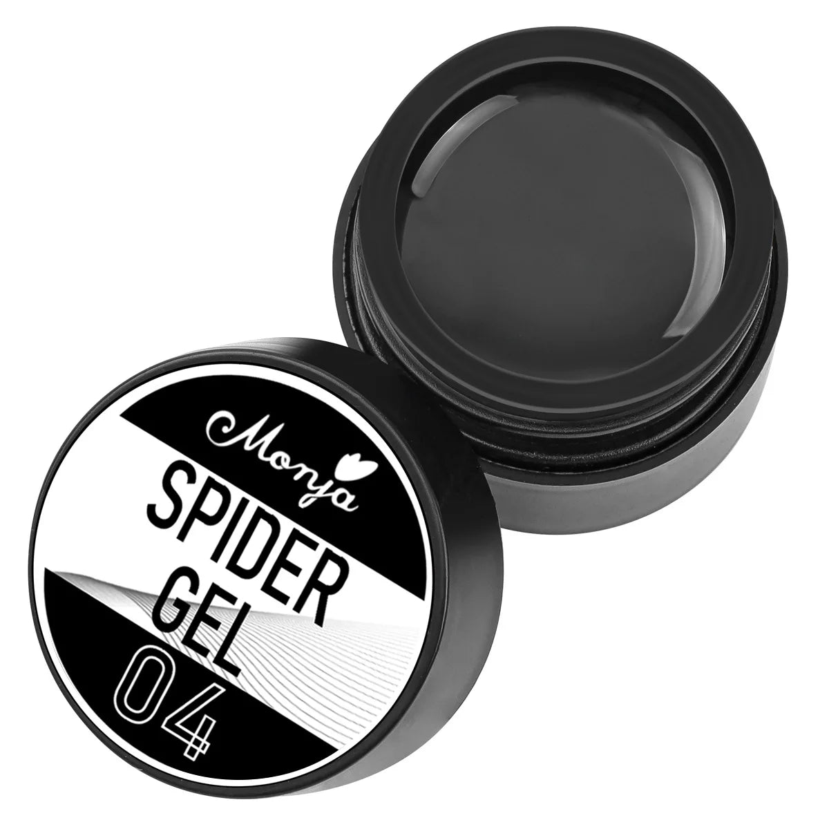 Nail Art Elastic Gel Polish for Carving and Painting Designs, 4 Colors