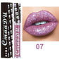 8 Colors Shiny Lip Gloss Laser Skull Diamond Phantom Metal Lipgloss Cosmetic Makeup Beauty Tools For Women Girls