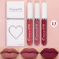 3-PCS Matte Lipstick Set – Long-Lasting, Non-Fading, Waterproof, Exquisite Gift for Daily & Holiday Use, Universal Shades