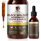 Lukaree 60ML Black Walnut  Drop with Wormwood Clove & Garlic Support Digestion and Immune Health, Detoxify the Body Antioxidant