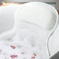 1pc Luxury Bath Pillow with 3D Air Mesh & Secure Suction | Neck/Back Support, Machine Washable, Home/Spa Use