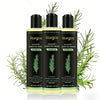 3pcs Rosemary Hair Growth Shampoo Thickening Hydrolyzed Keratin Dry Frizzy Damaged Repair Moisturizing Scalp Cleaning Shampoo