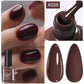 LILYCUTE 5ML Metallic Painting Liner Gel Nail Polish Super Bright Gold Silver Mirror Drawing Gel Semi Permanent Line French Nail