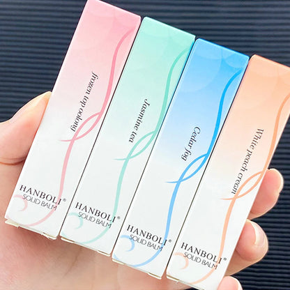 4pcs Solid Perfume Sticks - Long-Lasting, Natural & Fresh Scent Long Lasting Fragrance Portable Pocket Solid Balm For Dating