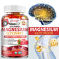 Magnesium Glycinate Gummies - Reduces Stress and Anxiety, Improve Sleep Quality, Support Memory, Concentration & Muscle Spasms