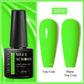 MEET ACROSS 7ml Purple Nail Gel Polish Semi Permanent Nail Art For Nails Decoration UV LED Painting Gel Varnish Nail Supplies