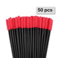 25pcs Silicone Mascara Wands Applicator Disposable Eyelash Brushes Comb Beauty Makeup Brush For Women Eyelash Extension tools