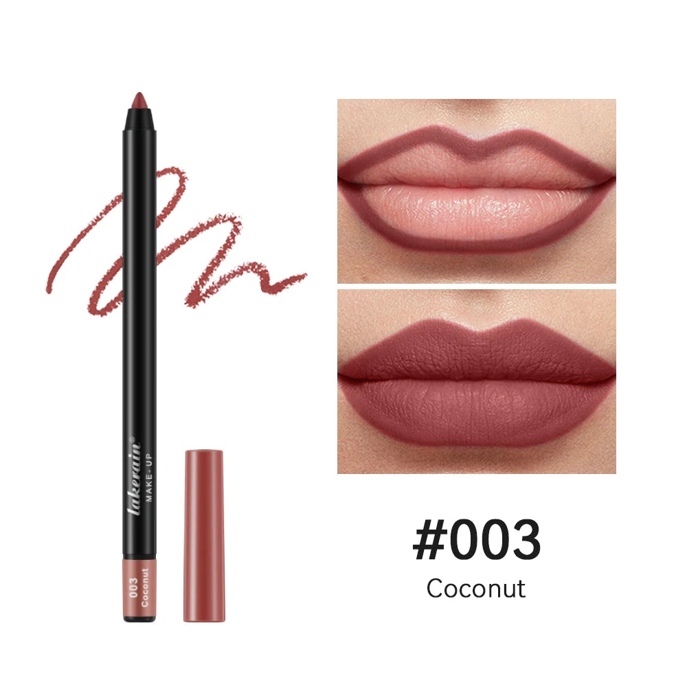 Lip Liners Pencil Eyeliner Lips Original Makeup Long Lasting Lip Liner Set Lipliner Pencil Waterproof Cosmetics Brown Lipstick