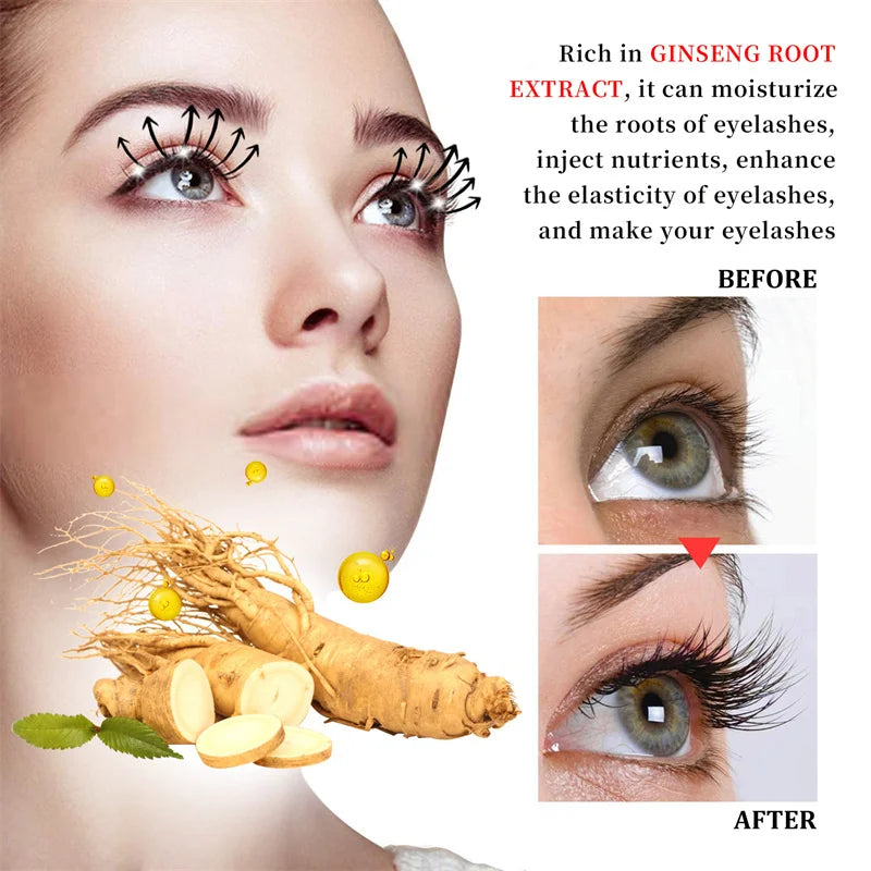 28 Days Fast Eyelash Growth Serum Natural Eyelashes Enhancer Longer Thicker Eyebrows Lift Eye Care Fuller Lashes Products