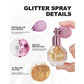 5 Color Shimmer Powder Spray For Body Face Hair Makeup Glitter Highlighter Brightening Sparkle Party Cosmetics