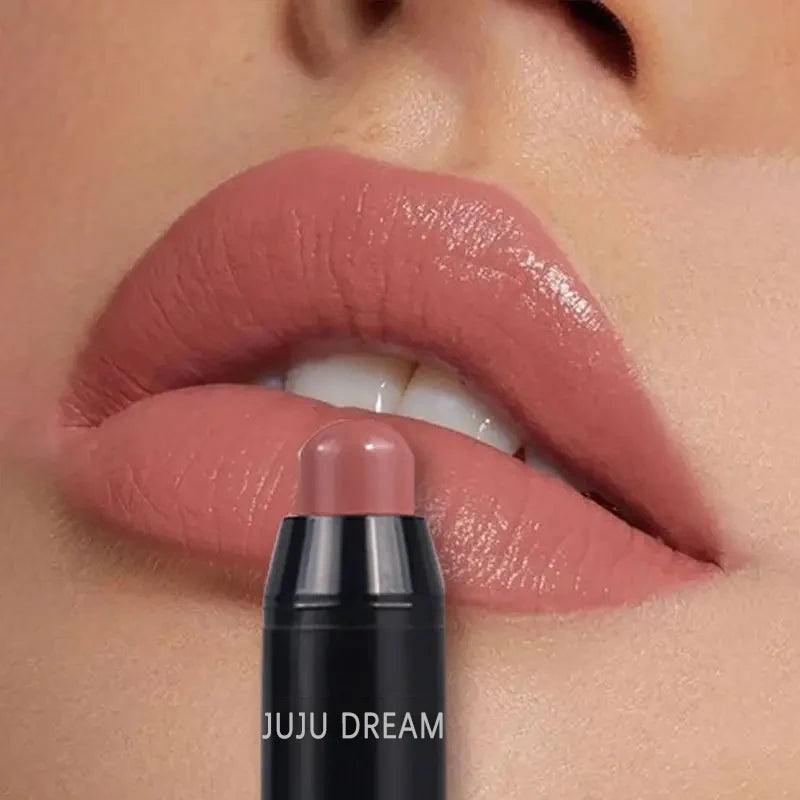 Matte 4-Color Lipstick Pen, Waterproof Long-Lasting, Easy Apply, Non-Fading, Multi-Look Lip Makeup, Unisex, Safe & Certified